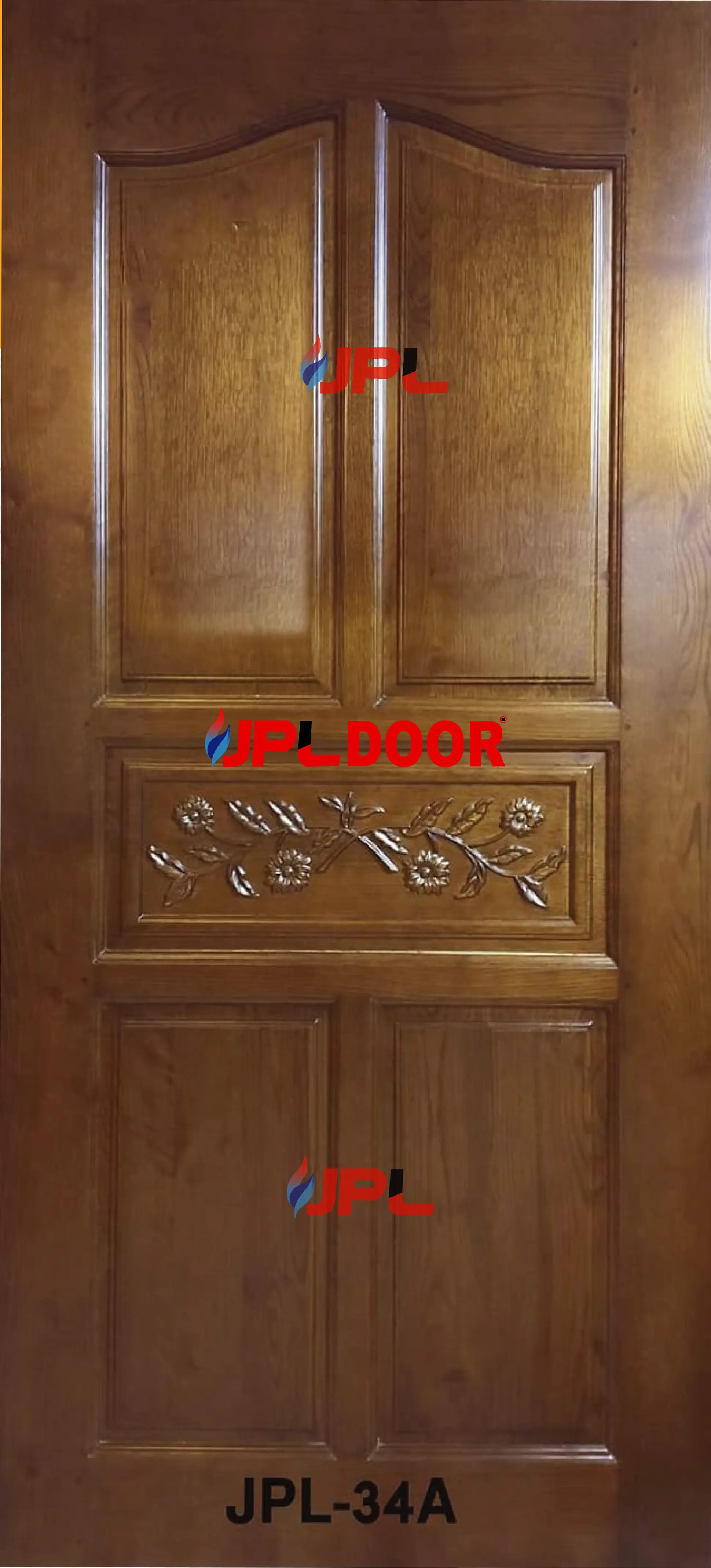 SOLID WOODEN DOOR SHUTTER JPL-WD-34-A